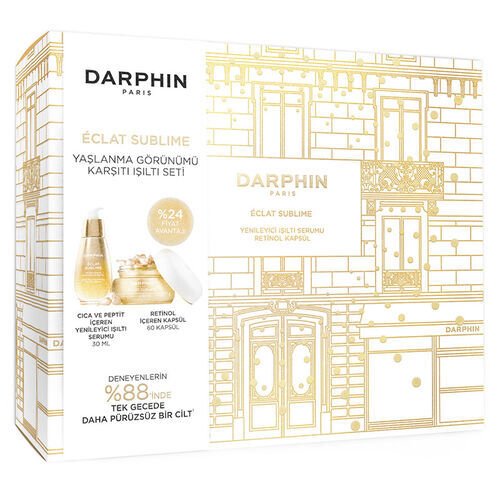 Darphin Eclat Sublime Retinol İçeren Yaşlanma Karşıtı Işıltı Seti