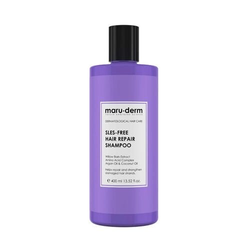 Maruderm Saç Bakım Şampuanı 400 ml Maruderm Yıpranmış Saçlar İçin Onarıcı Sülfatsız Şampuan 400 Ml