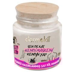 Dermokil İçeriği Hazırlanmış Kömürlü Kil Maskesi 220 gr
