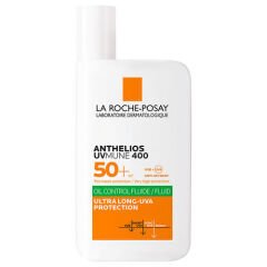 La Roche Posay Anthelios UVmune400 Oil Control Fluide SPF50+ Karma ve Yağlı İçin Yüz Güneş Kremi  50 ml