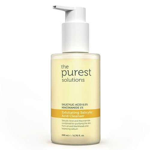 The Purest Solutions Exfoliating Salicylic Acid Cleanser 0,5% Salicylic Acid, 1%Niacinamide 200 ml
