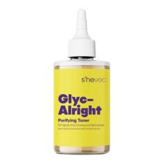 She Vec Glyc-Alright -7 Glycolic Acid + Ginseng + Niacinamide 200 ml