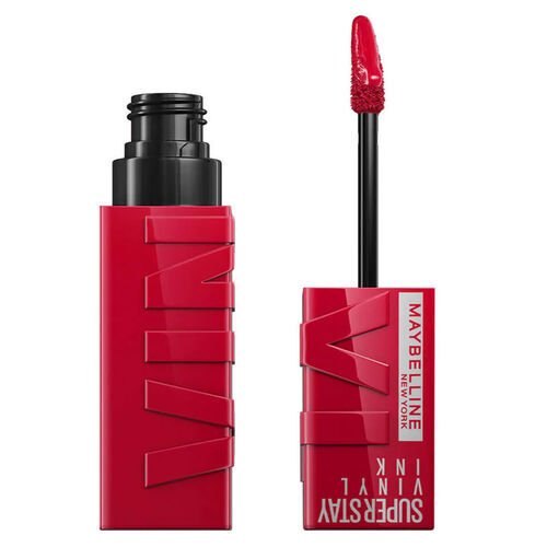 Maybelline New York Super Stay Vinyl Ink Likit Parlak Ruj - 50 Wicked