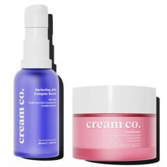 Cream Co. Pürüzsüzleştirici Nemlendirici İkili