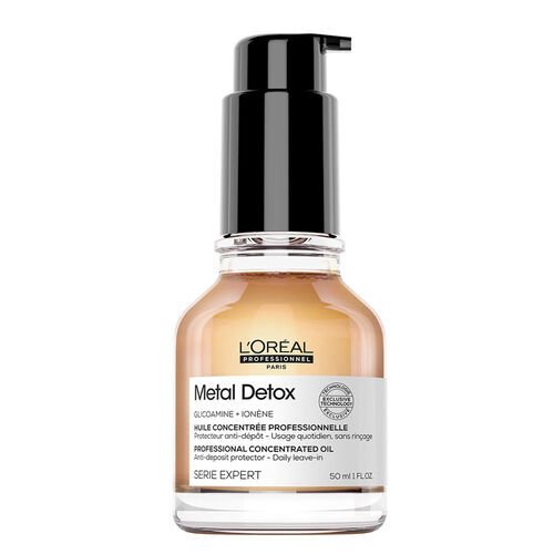 Loreal Professionnel Dolgun Beslenmiş Parlak Saçlar İçin Metal Detox Oil Konsantre Yağ 50 ml