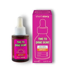 Short Story TIME TO SHINE DEAR! SPF50+ C Vitaminli Güneş Serumu 30 ml