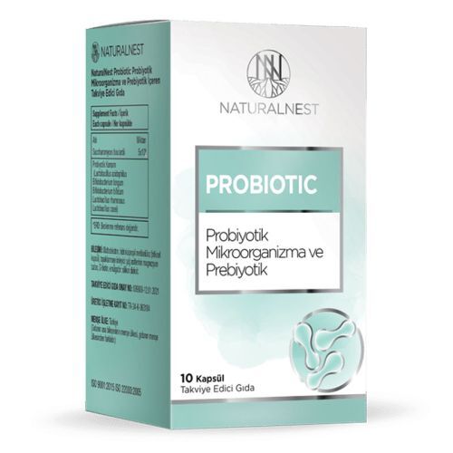 Naturalnest Probiotic Takviye Edici Gıda 10 Kapsül
