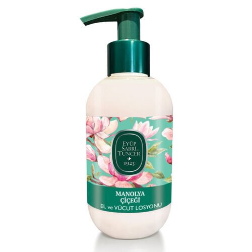 Eyüp Sabri Tuncer Manolya Çiçeği Zeytinyağlı El ve Vücut Losyonu 280 ml