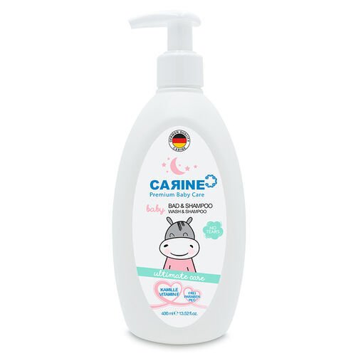 CARINE 2'si 1 Arada Bebek Saç ve Vücut Şampuanı 400 ml
