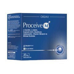 Orzax Proceive M Takviye Edici Gıda 30 Saşe