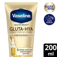 Vaseline Gluta-Hya Serum Etkili UV Losyon Leke Karşıtı ve Aydınlatıcı 200 ml