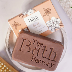 The Bath Factory El Yüz Vücut Sabunu - Vanilya 80 gr