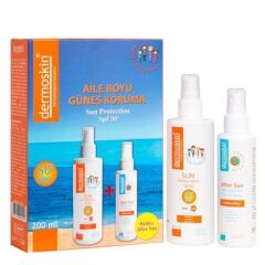 Dermoskin Aile Boyu Güneş Koruyucu SET