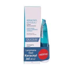 Ducray Keracnyl Glycolic+ Cream 30 ml + Keracnyl Jel HEDİYE 40 ml