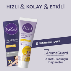Sesu Tüy Dökücü Krem Normal Ciltler 100 ml