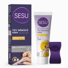 Sesu Tüy Dökücü Krem Normal Ciltler 100 ml