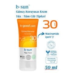b-good b-sun SPF 30 Yüz Güneş Koruma 50 ml