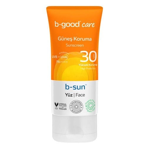 b-good b-sun SPF 30 Yüz Güneş Koruma 50 ml