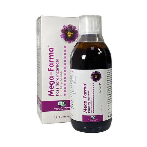 Mega-Farma Passiflora Incarnata Takviye Edici Gıda 200 ml