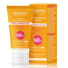 Alldermo Spf50+ Güneş Koruyucu Krem Tüp 50 ml