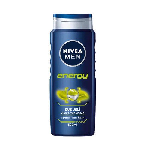 Nivea Men Energy Banyo ve Duş Jeli 500 ml