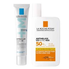 La Roche Posay Düzensiz Ciltler için Bakım ve Yüksek  Güneş Koruma Seti