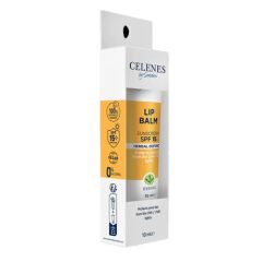 Celenes By Sweden Herbal Yoğun Nemlendirici SPF15+ Lip Balm 10 ml