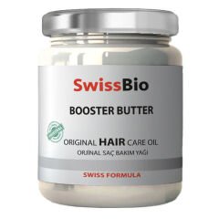SwissBio Booster Butter Orijinal Saç Bakım Yağı 200 ml
