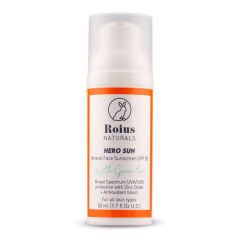 Roius Naturals Hero Sun Mineral Spf50+ Face Sunscreen 50 ml