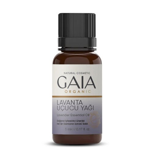 Gaia Organic Tıbbi Lavanta Uçucu Yağı 5 ml
