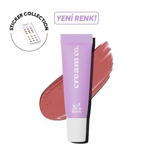 Cream Co. 3in1 Lip Balm 10 ml - Cupcake