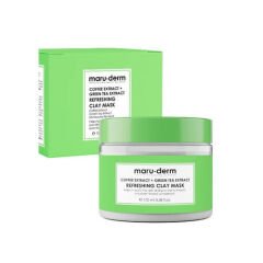 Maruderm Kahve ve Yeşil Çay Özü Tazeleyici Kil Maskesi 100 ml Maruderm Coffee Extract + Green Tea Extract Refreshing Clay Mask 100 Ml