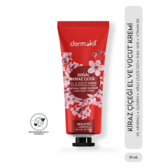 Dermokil Kiraz Çiçeği El ve Vücut Kremi 30 ml