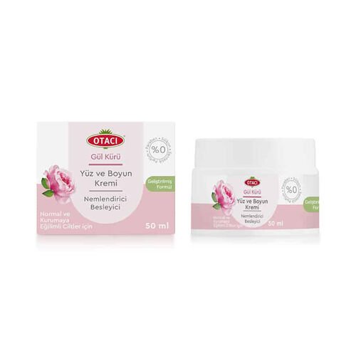 Otacı Gül Kürü Yüz ve Boyun Kremi 50 ml