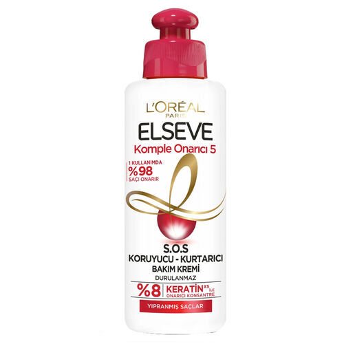 Loreal Paris Elseve Komple Onarıcı 5 Kurtarıcı Bakım Kremi 200 ml