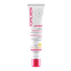 Topicrem Hydra+ Tinted Radiance Cream SPF 50+ 40 ml - Medium