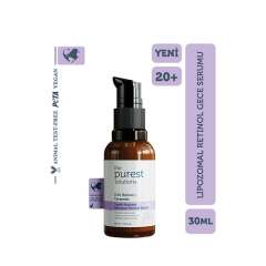 The Purest Solutions Yaşlanma ve Kırışıklık Karşıtı Retinol Gece Serumu 30 Ml