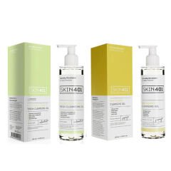 Skin401 Çift Aşamalı Temizlik Seti - Karma ve Yağlı Ciltler