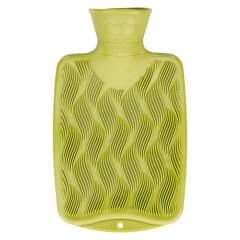 Fashy Termofor Çocuk Dalga Desen Sıcak Su Torbası - Kivi Yeşili 0,8 L