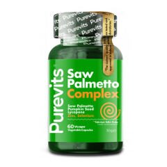 Purevits Saw Palmetto Complex 60 Vegan Kapsül