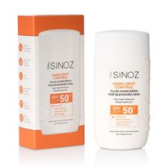 Sinoz Spf50+ Lekeli Ciltlere Özel Sıvı Güneş Kremi 50 ml