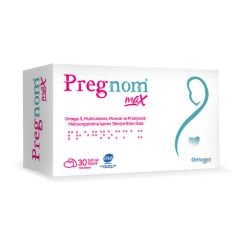 Orthogen Pregnom Max Takviye Edici Gıda 30 Yumuşak Kapsül