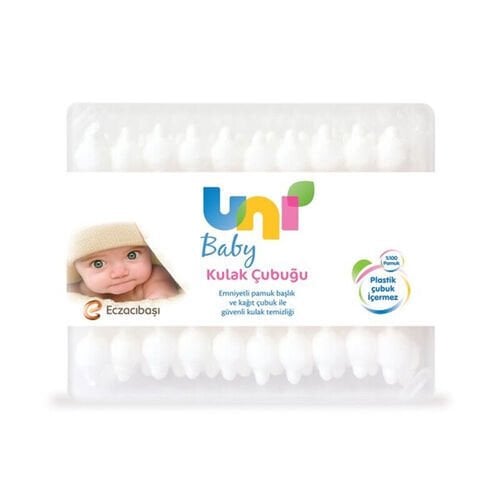 Uni Baby Kulak Çubuğu 60 Adet