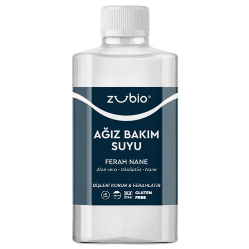 Zubio Ağız Bakım Suyu Ferah Nane 250 ml