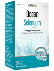 Orzax Ocean Selenyum Takviye Edici Gıda 30 Tablet