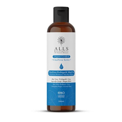 Alls Biocosmetics Organik CicaVera Prebiyotik Misel Su 200 ml