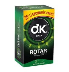 Okey Rötar 20 Adet Prezervatif
