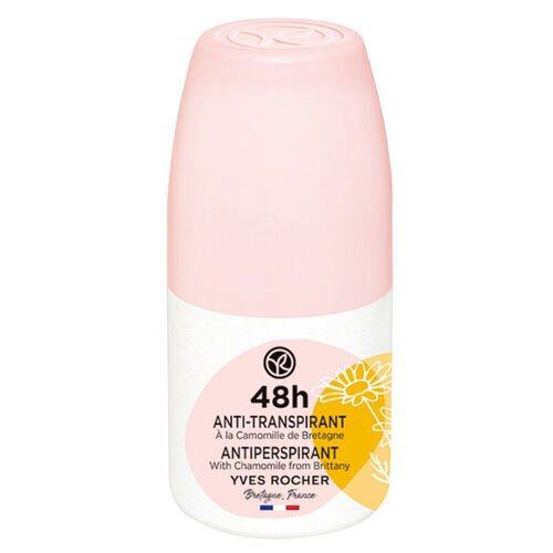 Yves Rocher Roll-on Antiperspirant Deodorant - Papatya 50 ml
