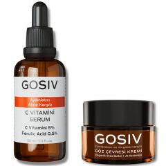 Gosiv Anti-Aging Etkili Göz Çevresi Destekleyici Cilt Bakım Seti
