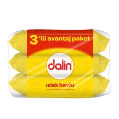 Dalin Islak Pamuk Havlu 3lü Avantaj Paketi